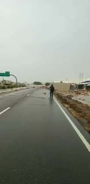 Cover for During monsoon season..seeing the trail derail right off the track