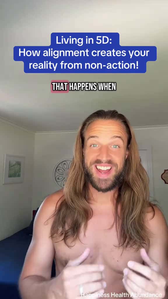 Cover for Living in 5D: How alignment creates your reality from non-action! 😇🙏 @Dan The Happiness Coach #5d #alignment #happiness #newearth#5dconsciousness #danthehappinesscoach #manifestationtips #createyourreality #abundance #health #e...