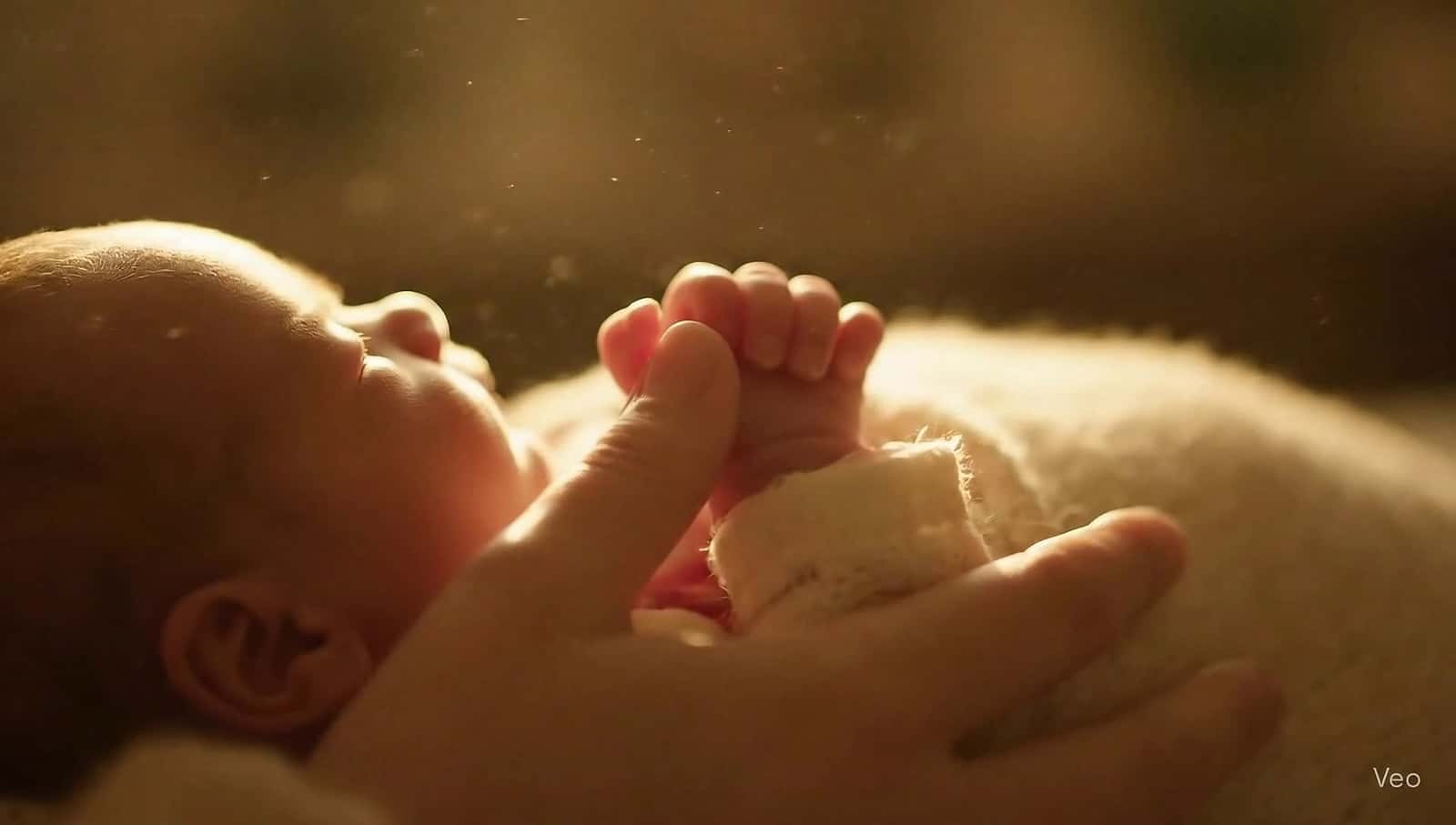 Cover for small lovely baby