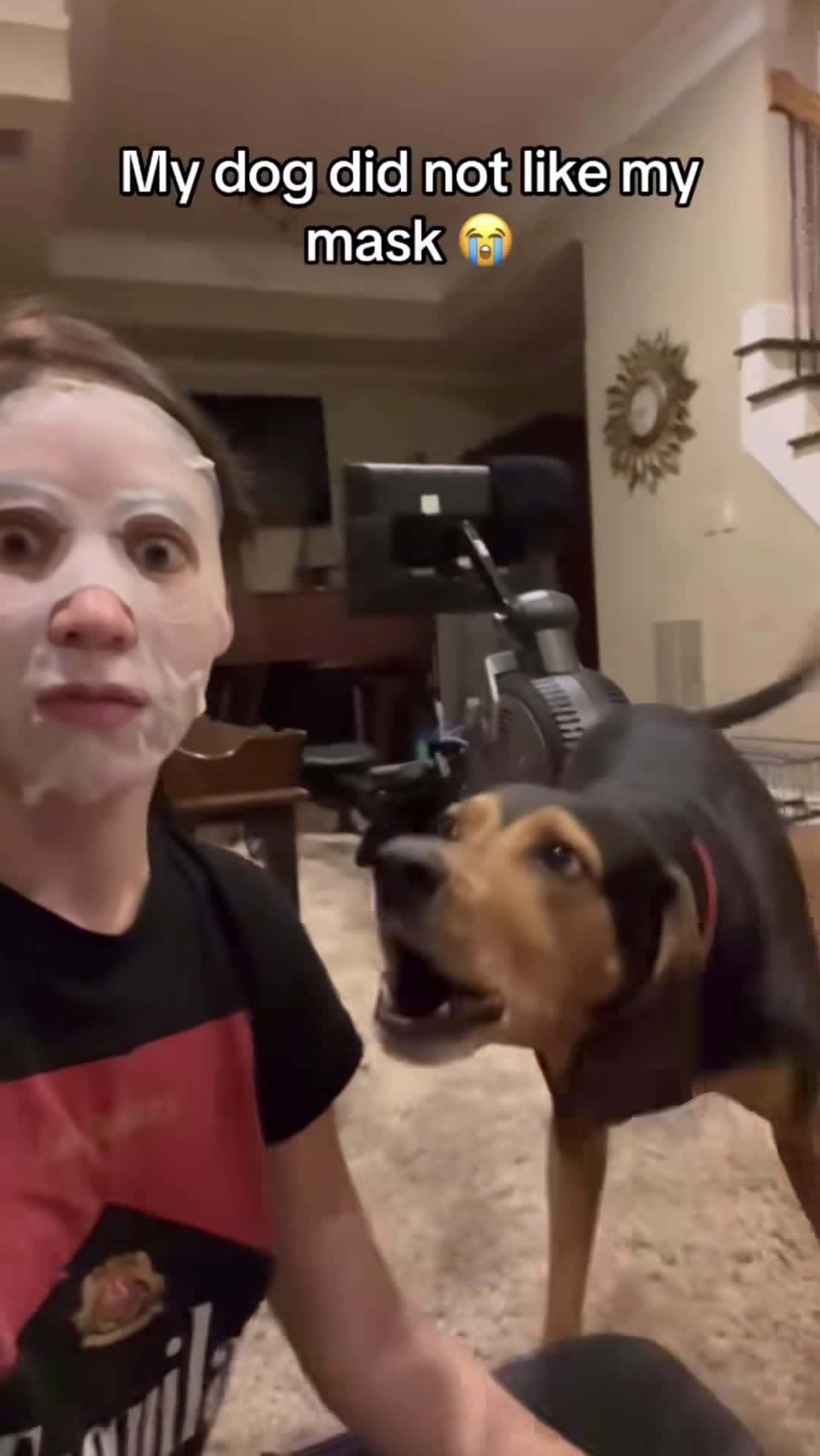Cover for #scareprank #scarecamchallenge #scarecam #scary #funny #jumpscare #funnymoments #funnyprank #fyp #failamry