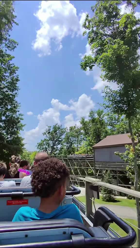 Cover for Mystic Timbers Back POV Kings Island July 5th mystictimbers kingsisland rollercoaster coas 17229 #us