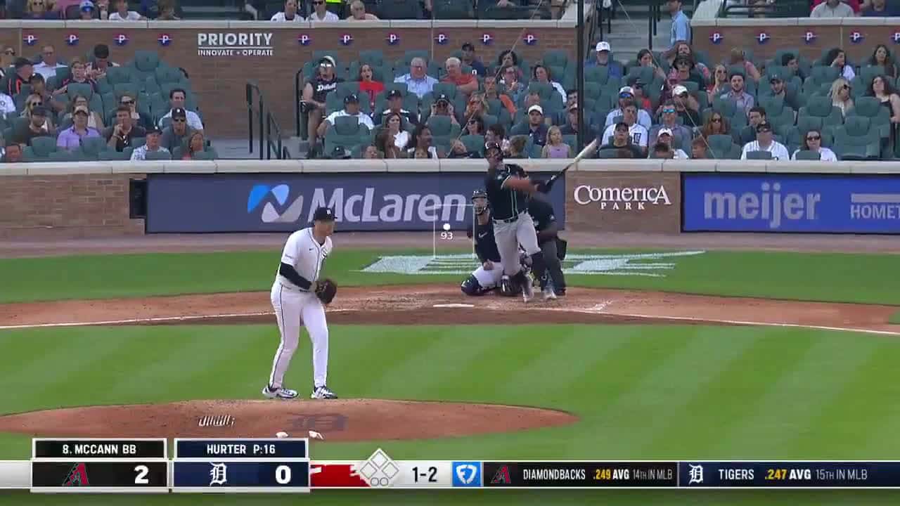 Cover for Matt Vierling pulls off an incredible juggling catch to steal a hit! 🧤🔥 #Baseball #WebGem #MLB