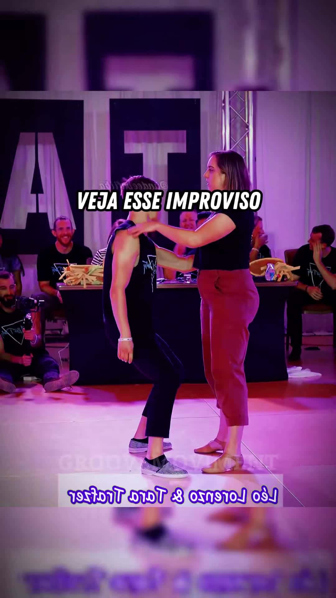 Cover for hahah muito bom #dance #groovemoviment #duo #casal #improviso #freestyle
