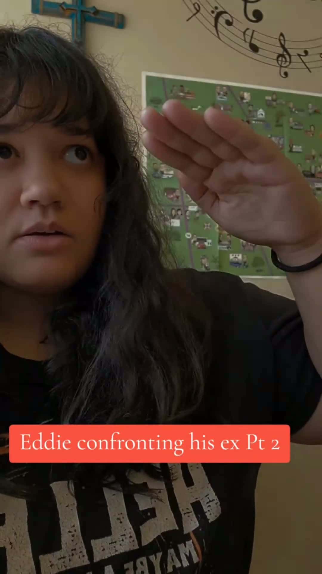 Cover for Eddie confronting an ex Pt. 2 #fyp  #fypシ  #trending  #eddiemunson  #strangerthings4  #hawkins  #viral  #comedy  