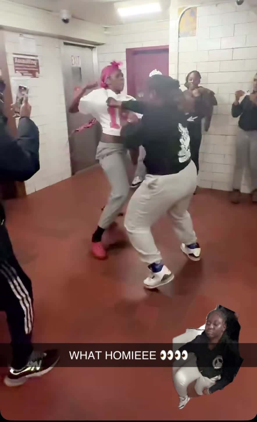 Cover for 2 Mishs Probably Fightin over smb   #NYFights  #Beef #Fightcam #GirlFight