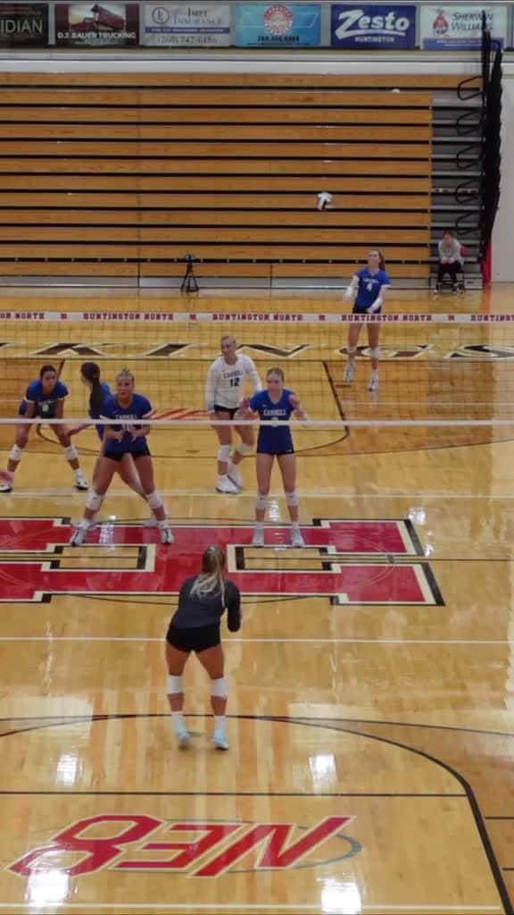 Cover for Rally After Rally Carroll Chargers Bring Unstoppable Defense in Semi-State Showdown Volley 18826 #shortvideos