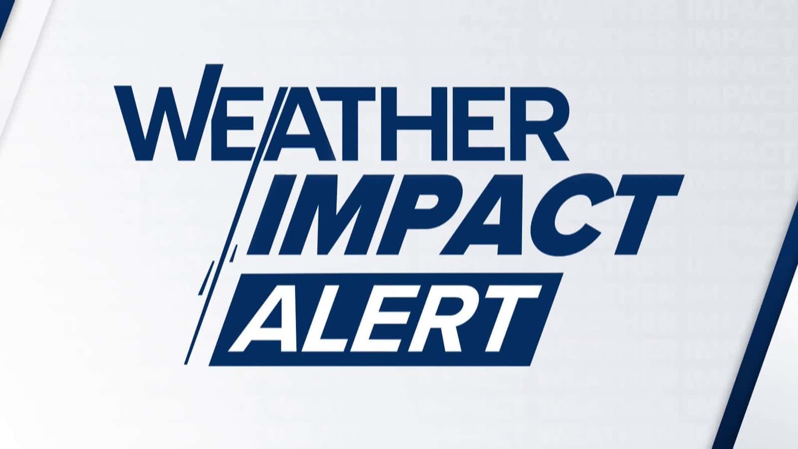 Cover for Weather Impact Alert: Temperatures to top out in the mid to upper 90's on Monday and Tuesday