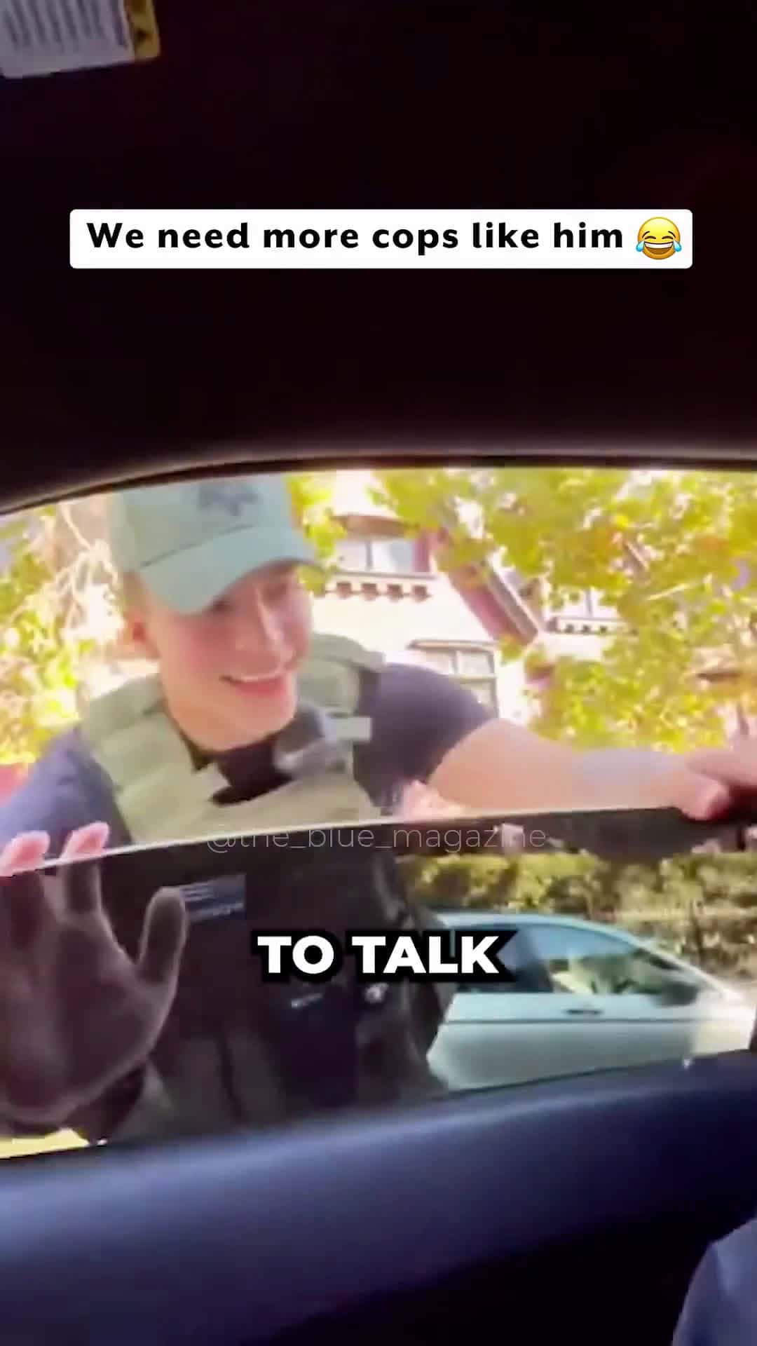 Cover for Officer had an unusual traffic Stop 🤣 (@wobruno)