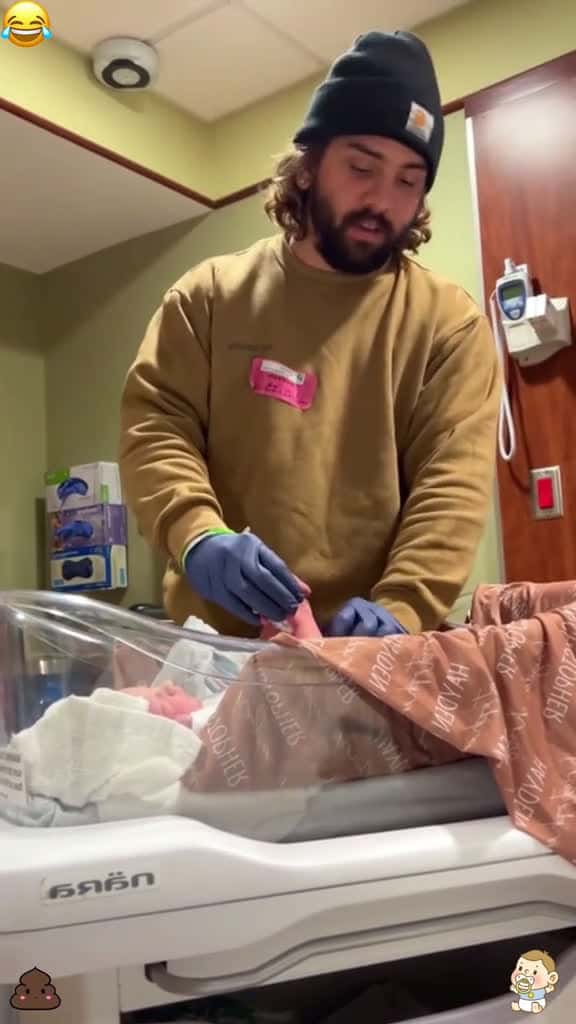 Cover for When your husband changes your baby’s diapers diaper for the first time 🤣🥰#baby #newbornbaby #dirtydiper #funny #haha #usa