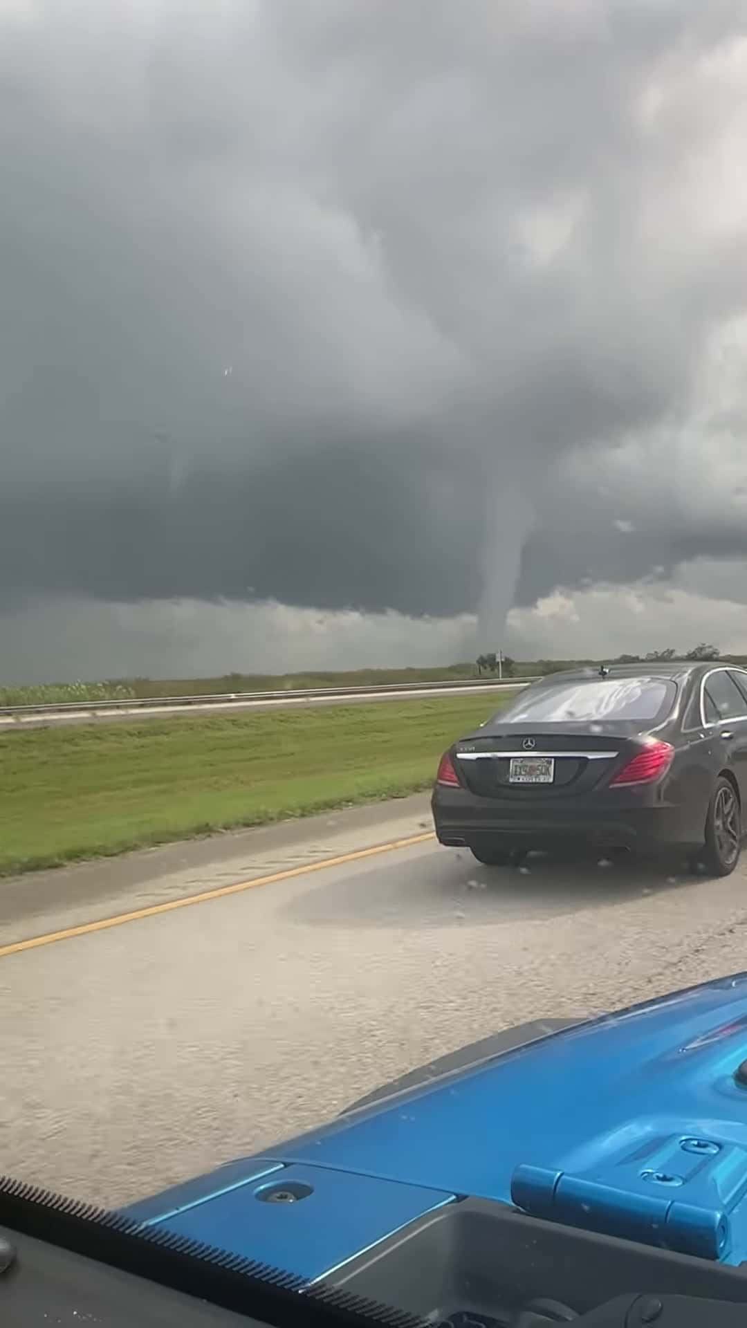 Cover for #FirstVideoChallenge Tornado Spotted on Alligator Alley in Fort Lauderdale.