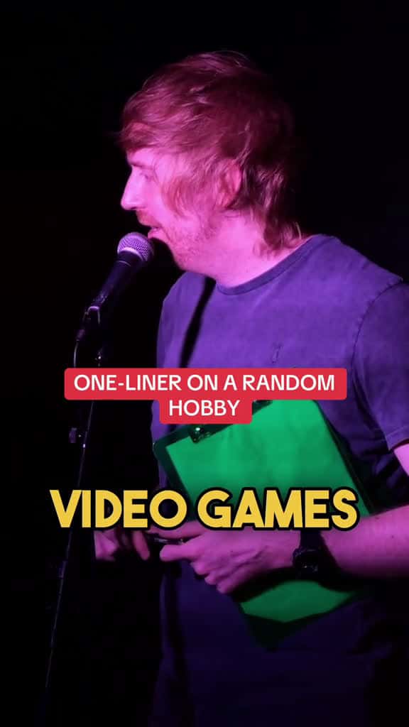 Cover for One-liner on a random hobby  On tour now  standup standupcomedy funny haha jokes 09153 #nicevideo