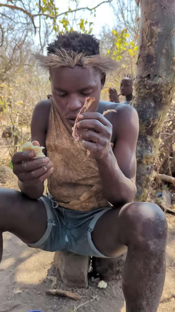 Cover for The doctor advises us not to eat red meat, it is dangerous for health, but it is different for the Hadzabe community, they eat it and live for many years