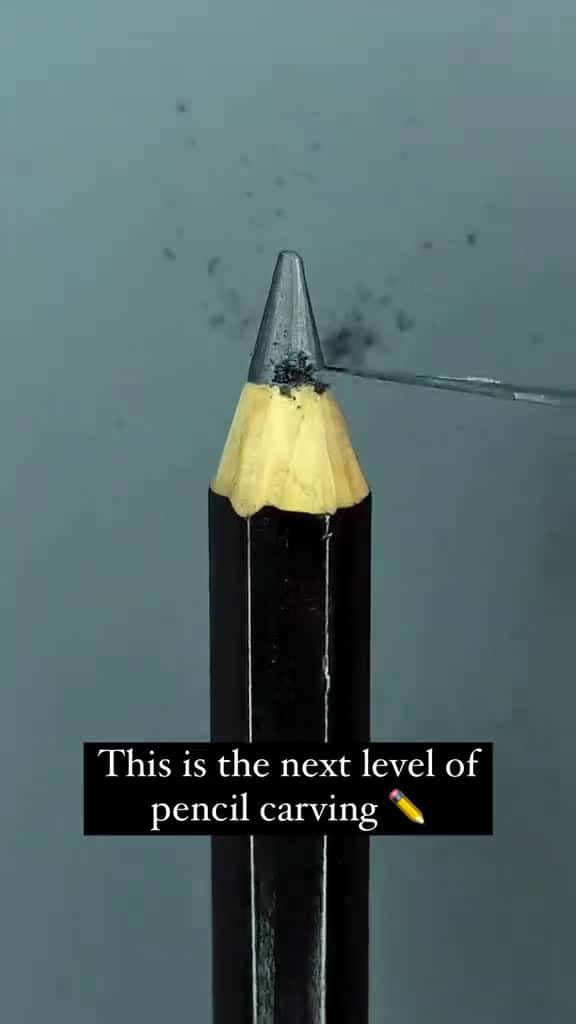 Cover for It s all in the details . . transformationofpencils . art pencil carving sculpture artist 15558 #Scoopz #LifeDrama #FavMovieClip #CaughtOnCamera