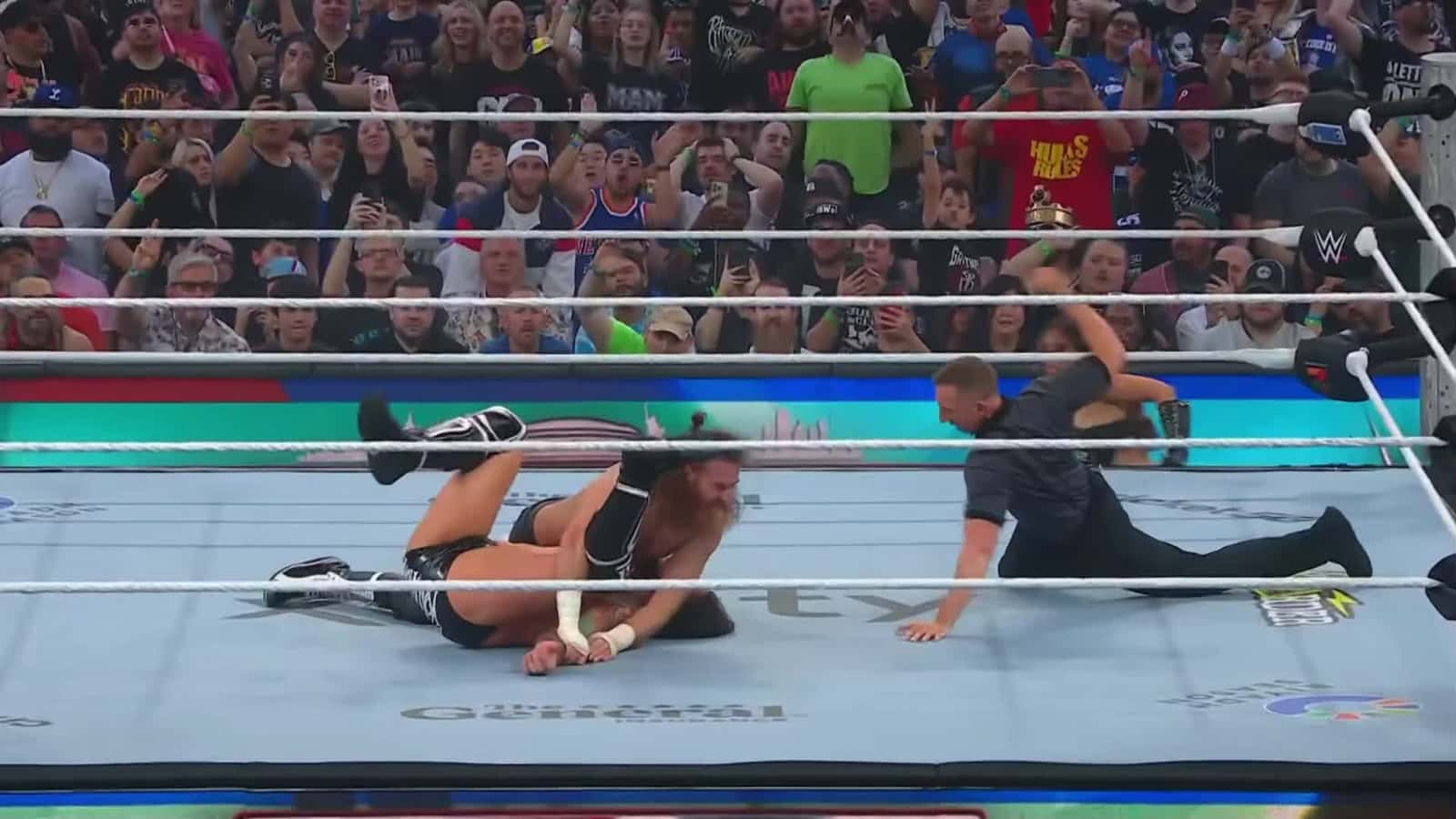 Cover for Chaos erupts as the SummerSlam post-show gets hijacked! 🔥 #SummerSlam #Wrestling #EpicMoments