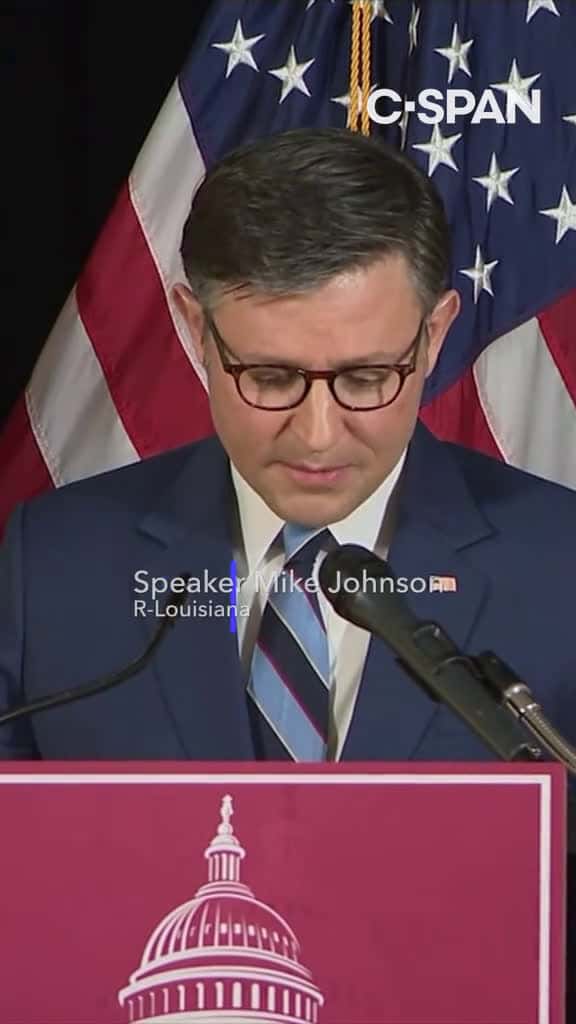 Cover for Mike Johnson on Military Chat Blunder