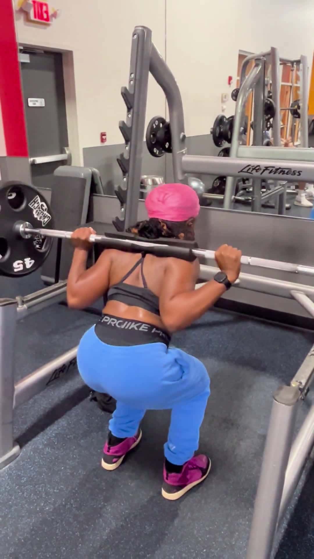 Cover for Is my 315lb squat form on point? 🏋️‍♂️ #SquatCheck #GymForm #FitnessJourney