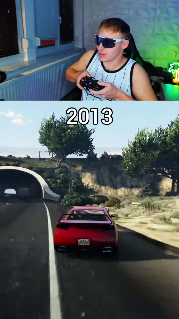 Cover for A decade of GTA 5 memories... Time flies! 😔 #GTA5 #GamingAnniversary #Nostalgia