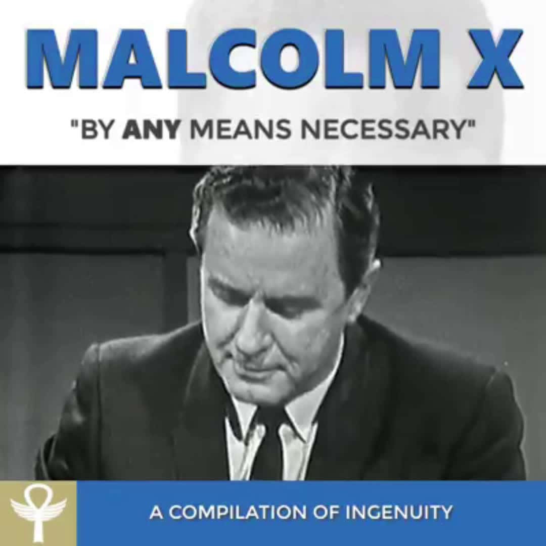 Cover for Malcolm X explains What by any means necessary (Entertainment  purposes ) #MalcomX #FYP #kekesayz 