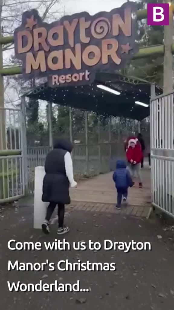 Cover for Come with us to drayton manor s Christmas Wonderland draytonman draytonmanorpark christmas 16480 #american