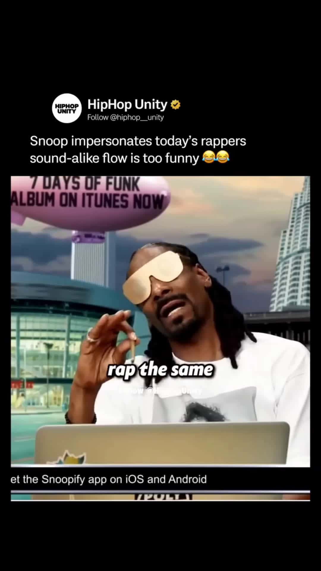 Cover for Snoop Dogg 🤣 😂  #funny #FirstVideoChallenge  #celebrity  #crazy  #rap 