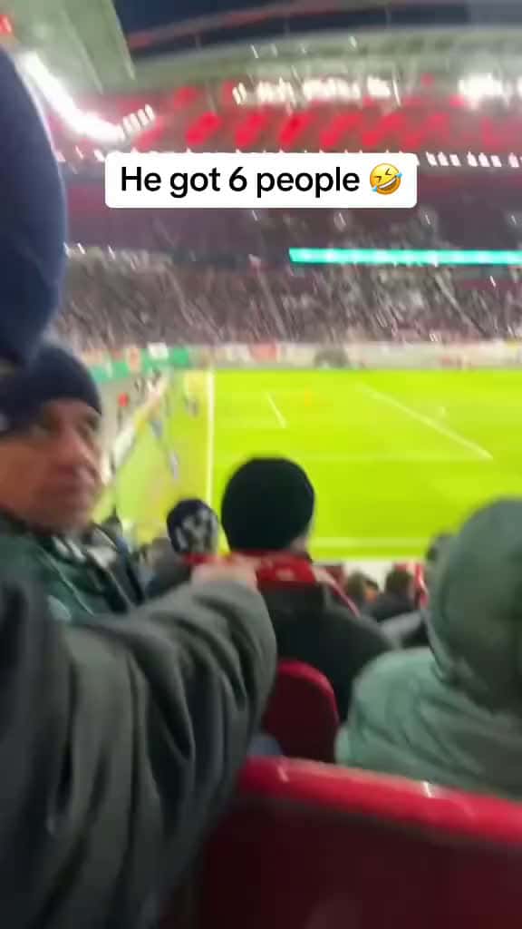 Cover for He really tricked everyone via mamoundadoue IG Soccer futbol fans trick funny 41643 #shortvideos