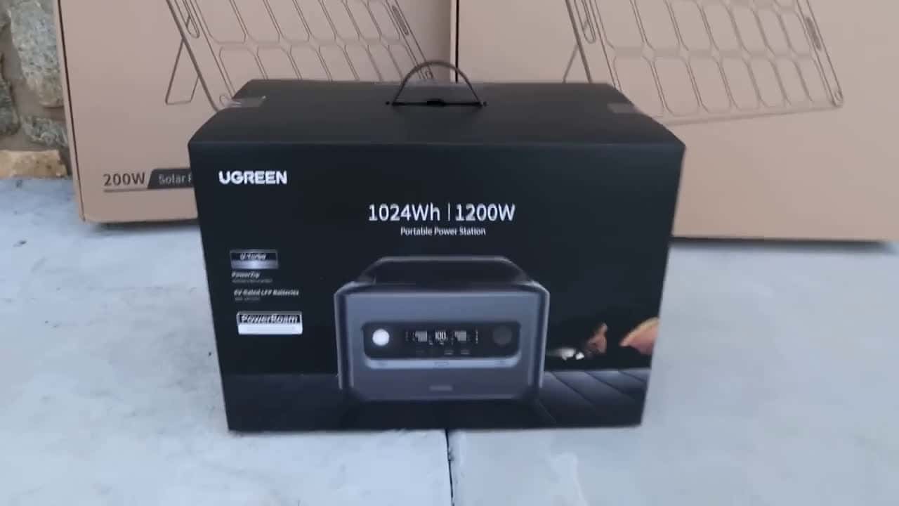Cover for Next Level Solar Generator UGREEN 1200W Portable Power Station