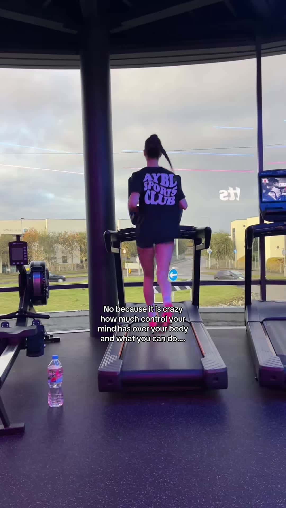 Cover for Workouts are low key a mind game, you are often MORE capable than you think….outfit @AYBL code ‘KATIE’ #running #hybridathlete #gymmotivation