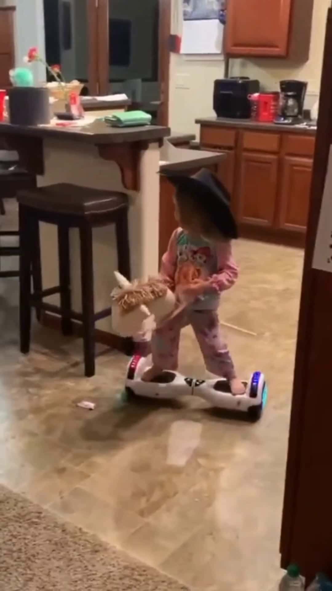Cover for Super kids in hoverboards #funny #cutebaby #fyp #likes #foryou 