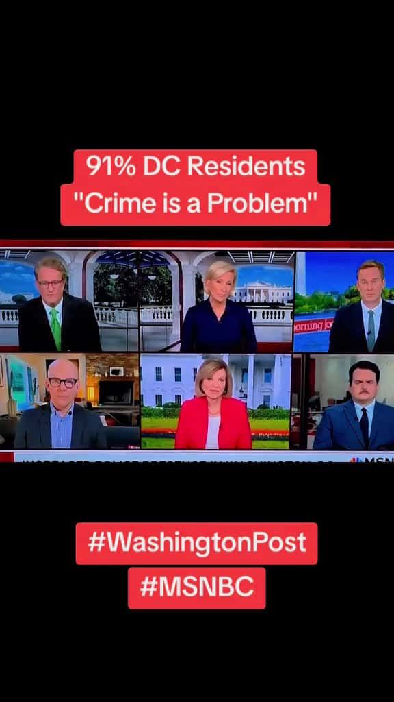 Cover for Joe Scarborough on DC Crime Poll: A Wake-Up Call for Dems