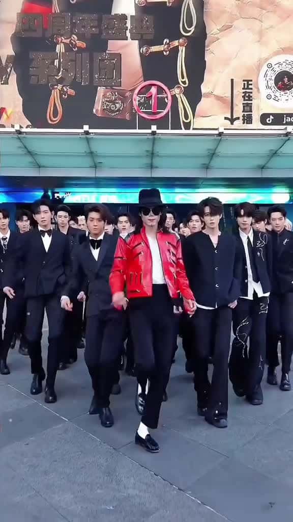 Cover for Aura in full blast caijun michaeljacksoncaijun michael mj dance moonwalk beatit 32959 #shortvideos