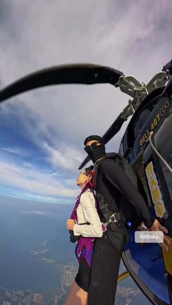 Cover for #250sky #tandemskydive #skydiving #adventure #sports #travel #shenzhen