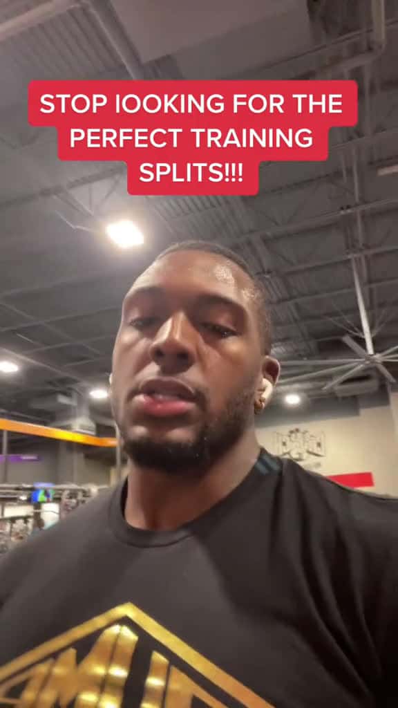 Cover for No perfect training split. If you cant adhere to it than it wont work💯 #fitness