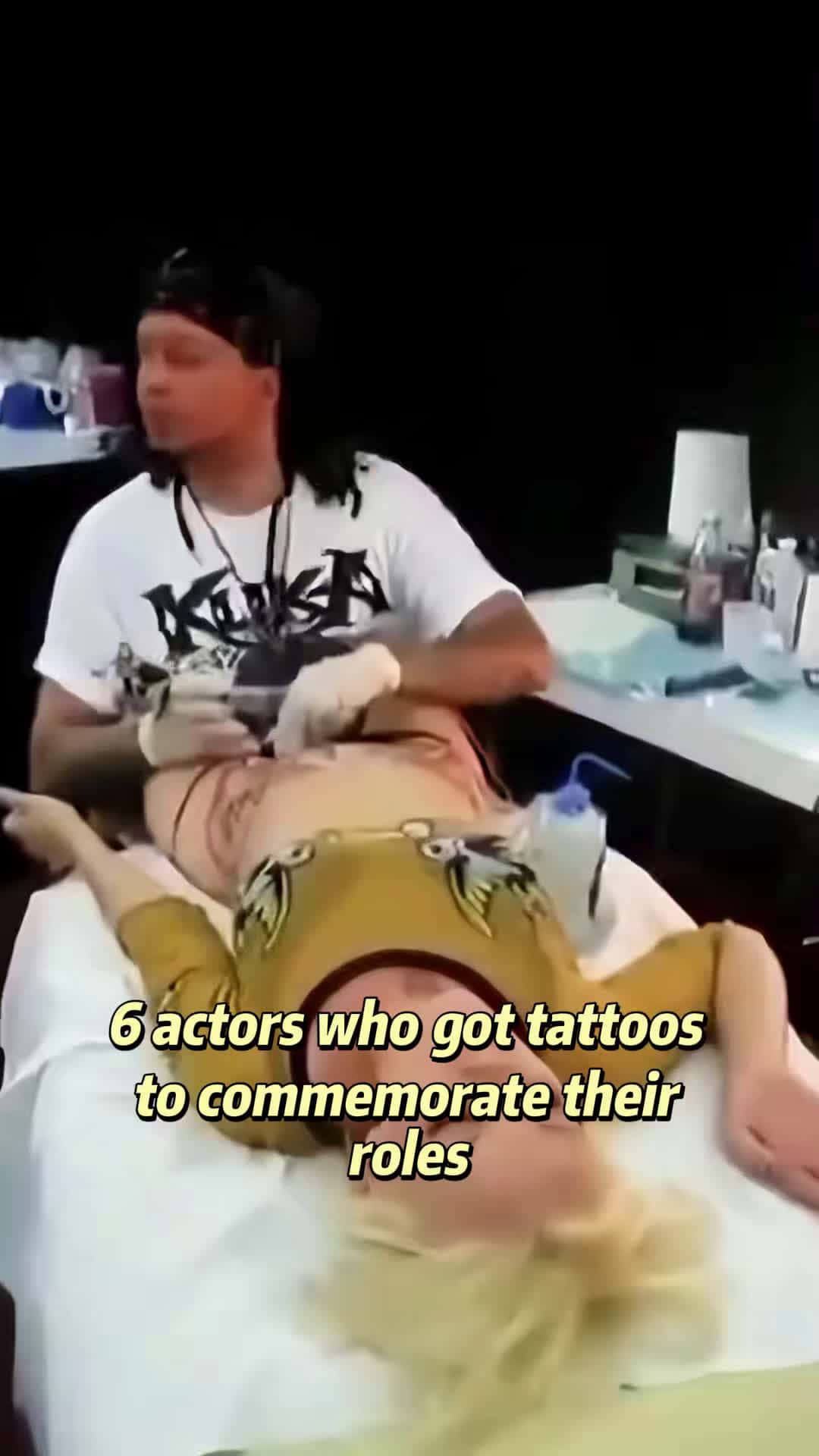 Cover for #CaughtOnCamera 6 actors who got tattoos to commemorate their roles #celebrity #celeb #art #cute #movie #influencer #news #makeup #instadaily #star #likeforlikes #celebrityfashion #movies #celebrities #style #music #explore #foryoupage #fyp #viral 