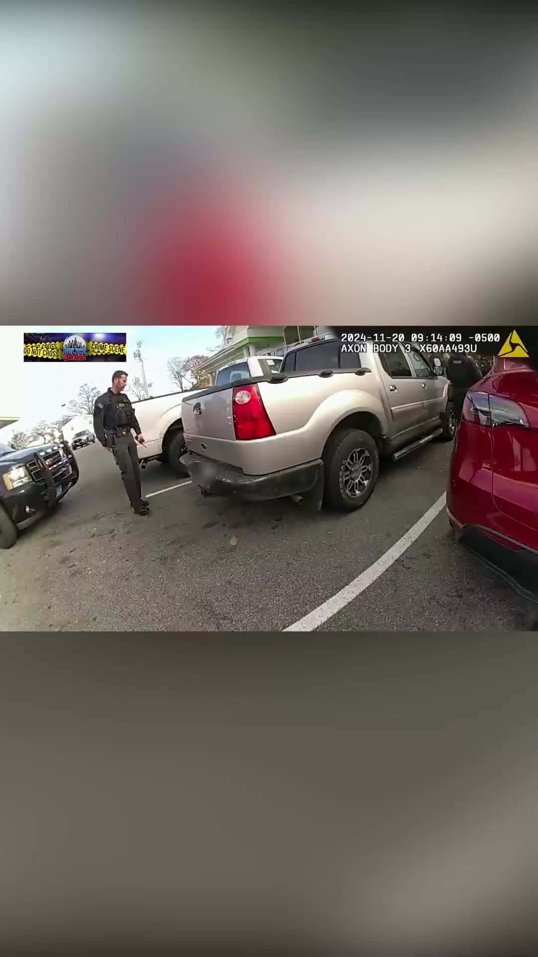 Cover for Bodycam shows police arresting suspect in Warwick Woman’s murder