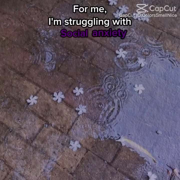 Cover for anxiety