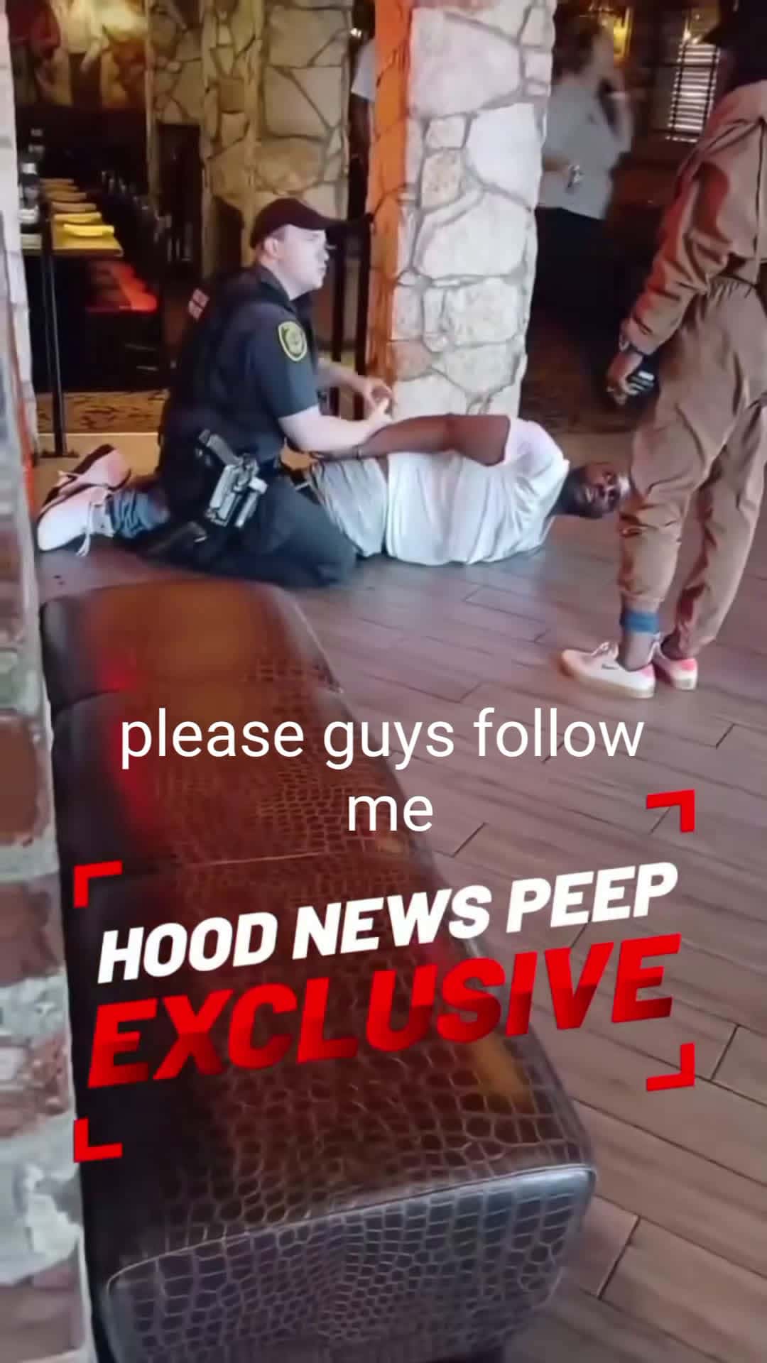 Cover for #truecrimeVIDEO OF THE ARREST OF DAWUD PARKER, WHO WAS TAKEN INTO CUSTODY AT RESTAURANT FOR THE MURDER OF HIS SISTER, ALISHA PARKER. THANK YOU HPD! JUSTICE FOR ALISHA PARKER! Dawud Parker has been arrested and taken into custo