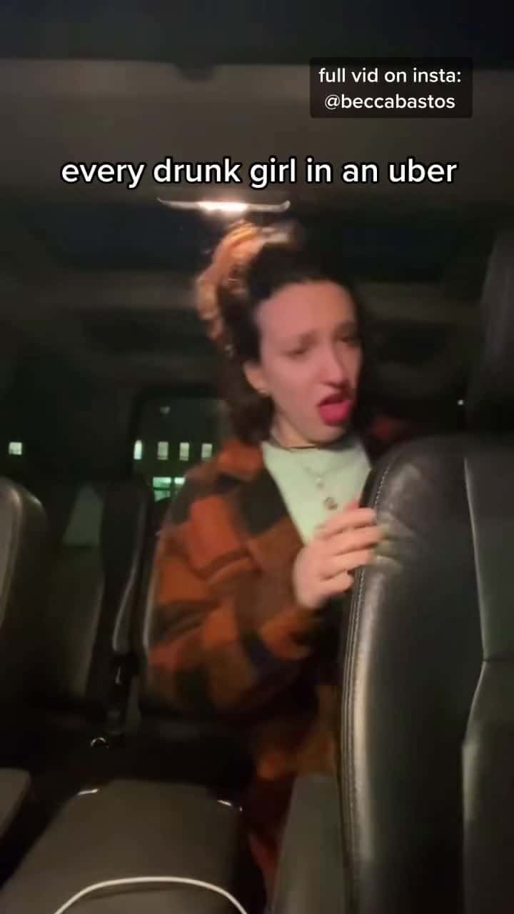 Cover for she is but a mere nanosecond away from asking to stop at the nearest mcdonald’s drive thru #fyp #foryou #foryoupage #pov #povs #comedy #uber #drunk