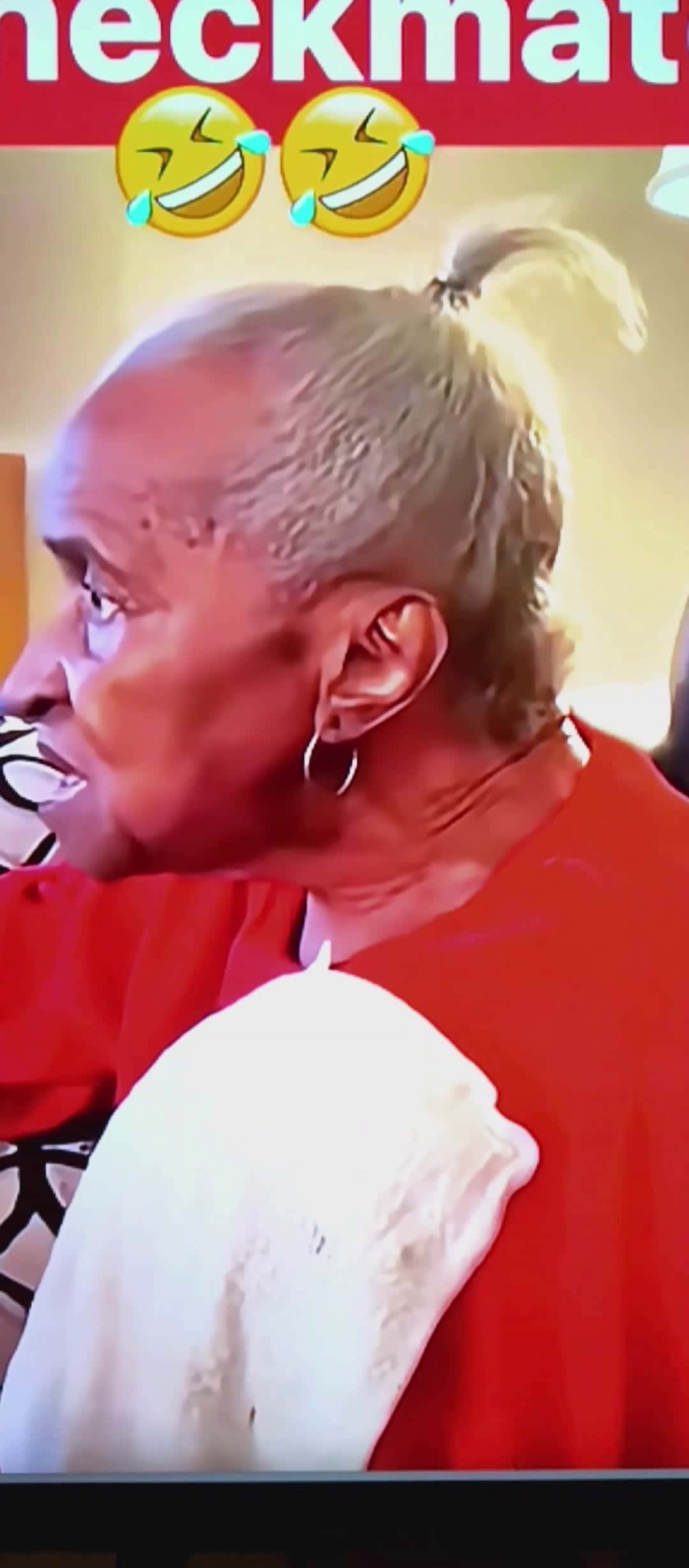 Cover for 🫣 when ur trying to over talk g'mama then boom 😤 🤗 she snaps 😲😂🤣🤫