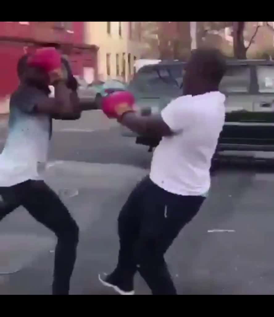 Cover for South Philly street boxing 😂😂 #philly #fyp #scoopz #viral #boxing