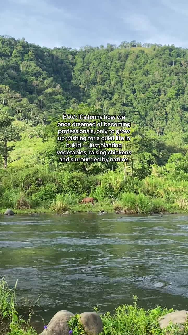 Cover for tas pa kape-kapee dayon sa mabugnaw ug maudto nga panahon ka gana baaaaaaaaaa. Hahahaha the realizations after maka anhi diring dapita #bukid #nature #peace #fyp 