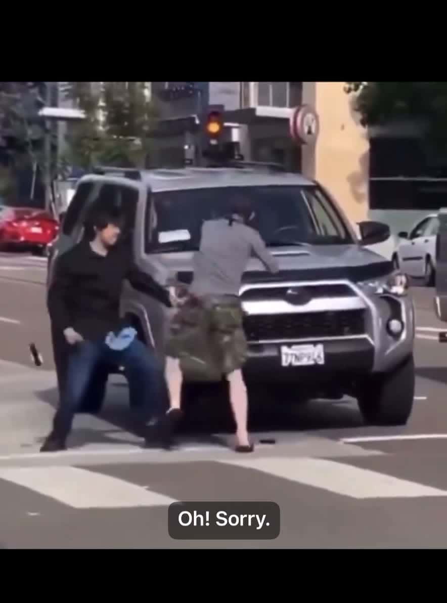 Cover for Guy apologizing after knocking him out 😂 caughtoncamera