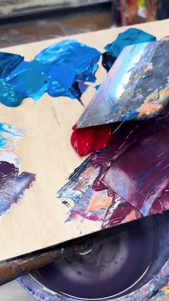 Cover for Good progress on this new Venice piece. art painting artist paint painter citysca 18080 #trending