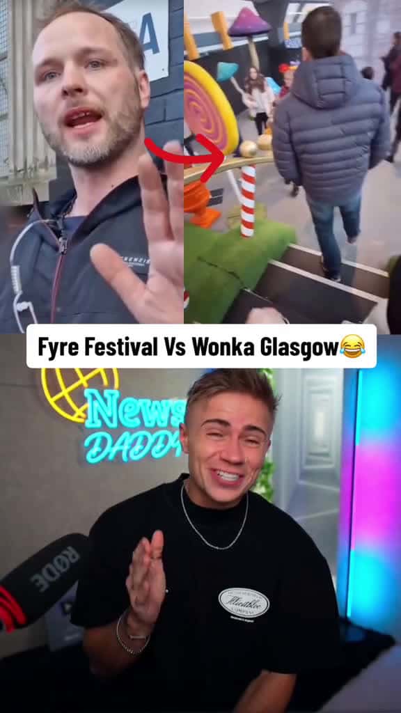 Cover for Glasgow got its on Fyre festival    61153 #Scoopz #LifeDrama #FavMovieClip #CaughtOnCamera