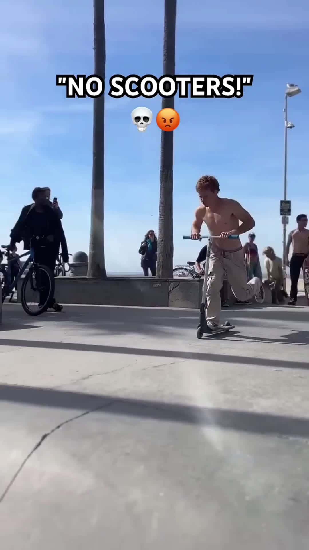 Cover for YOU WONT BELIEVE WHT HAPPENED AT VENICE BEACH!! 💀🚫🛴 #bodycam 