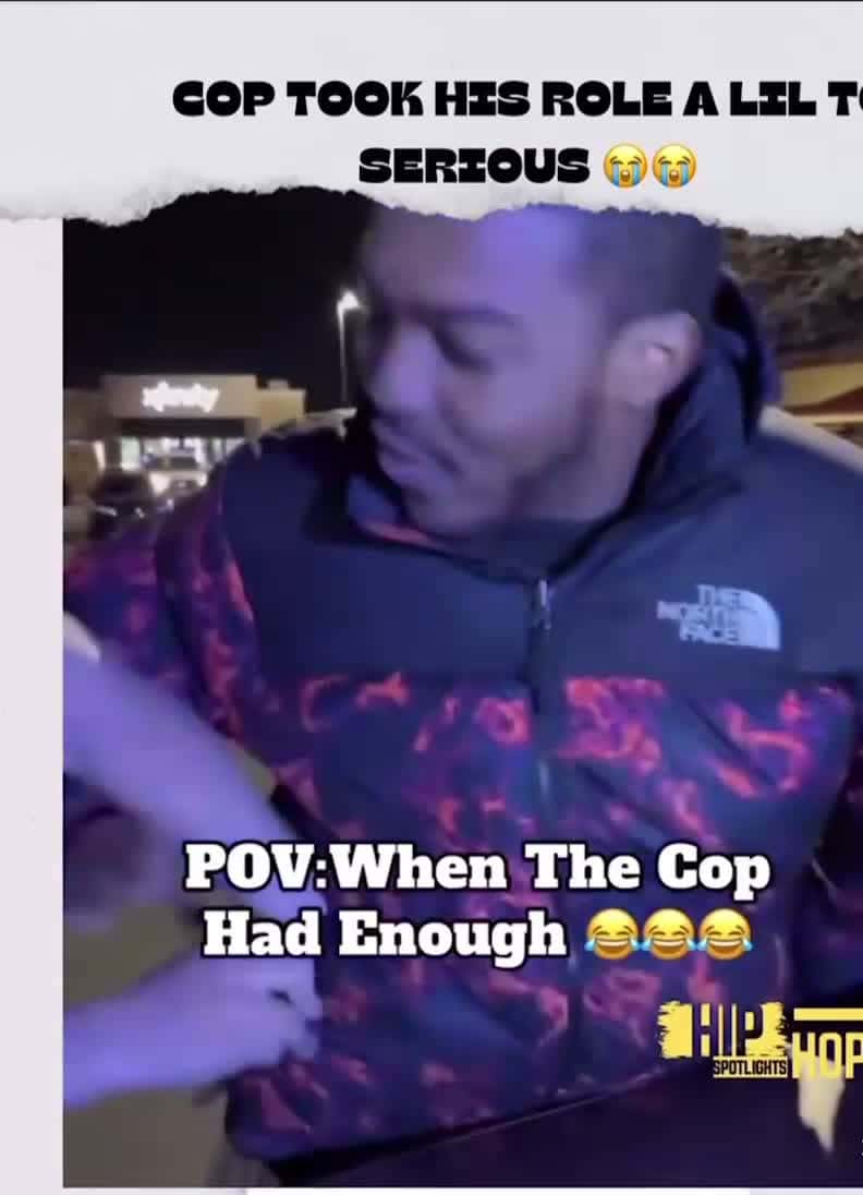 Cover for When the cop had enough 😂 fyp p viral i