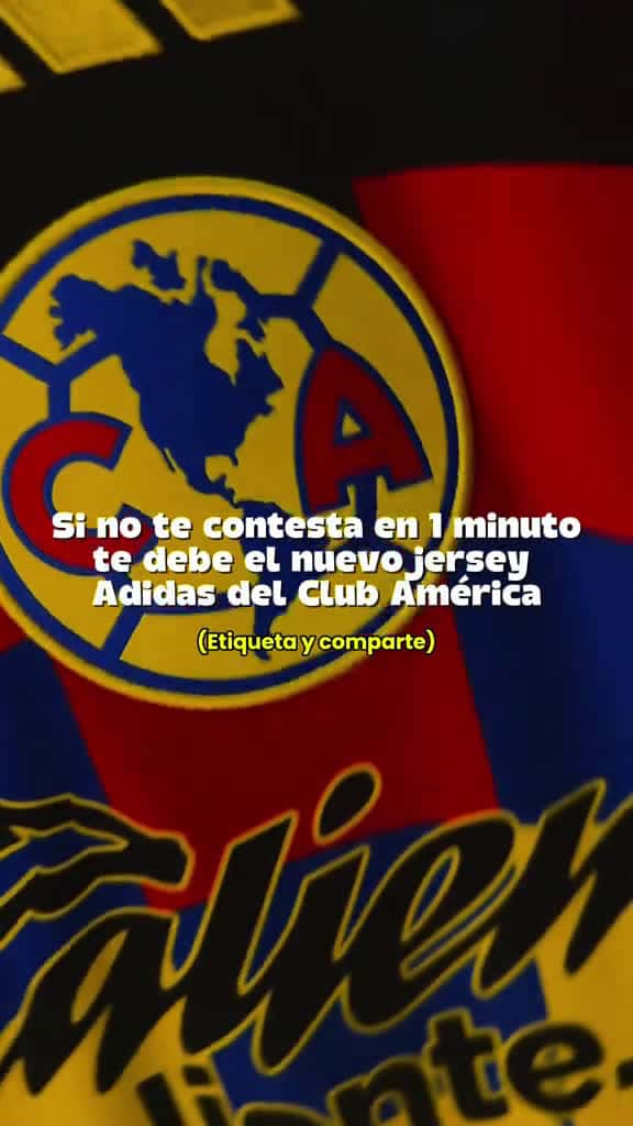 Cover for Si no contesta te debe el nuevo Jersey Adidas del Amrica  clubamerica TikTokDepor 36677 #trending