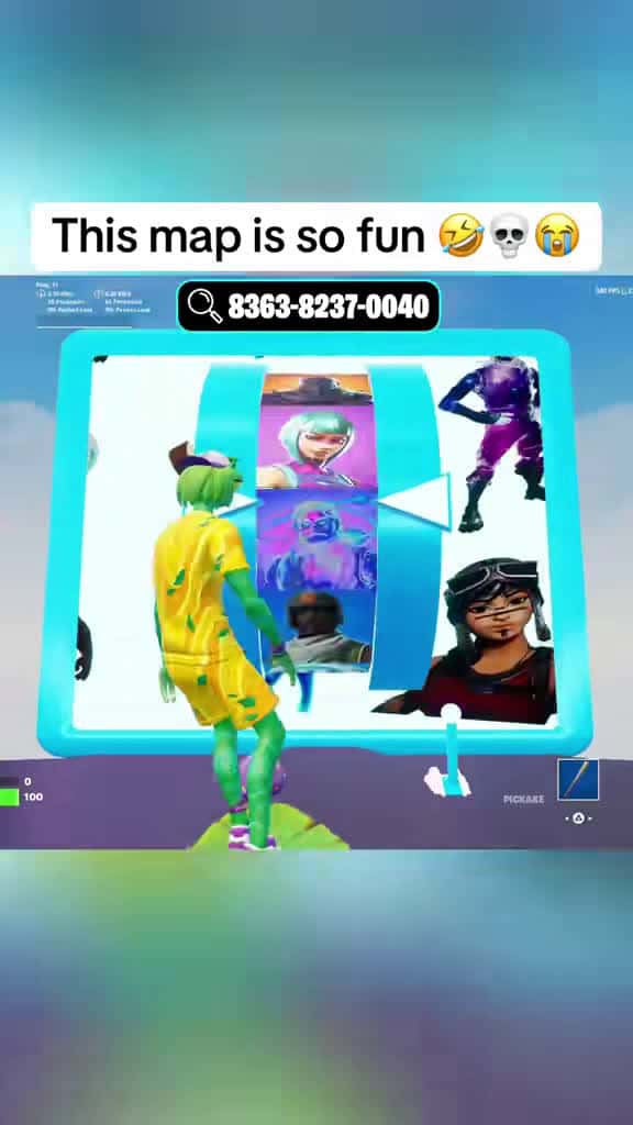 Cover for Check out this wild new Fortnite map 😆🔥 #FortniteFun #GamingInsane 🎮