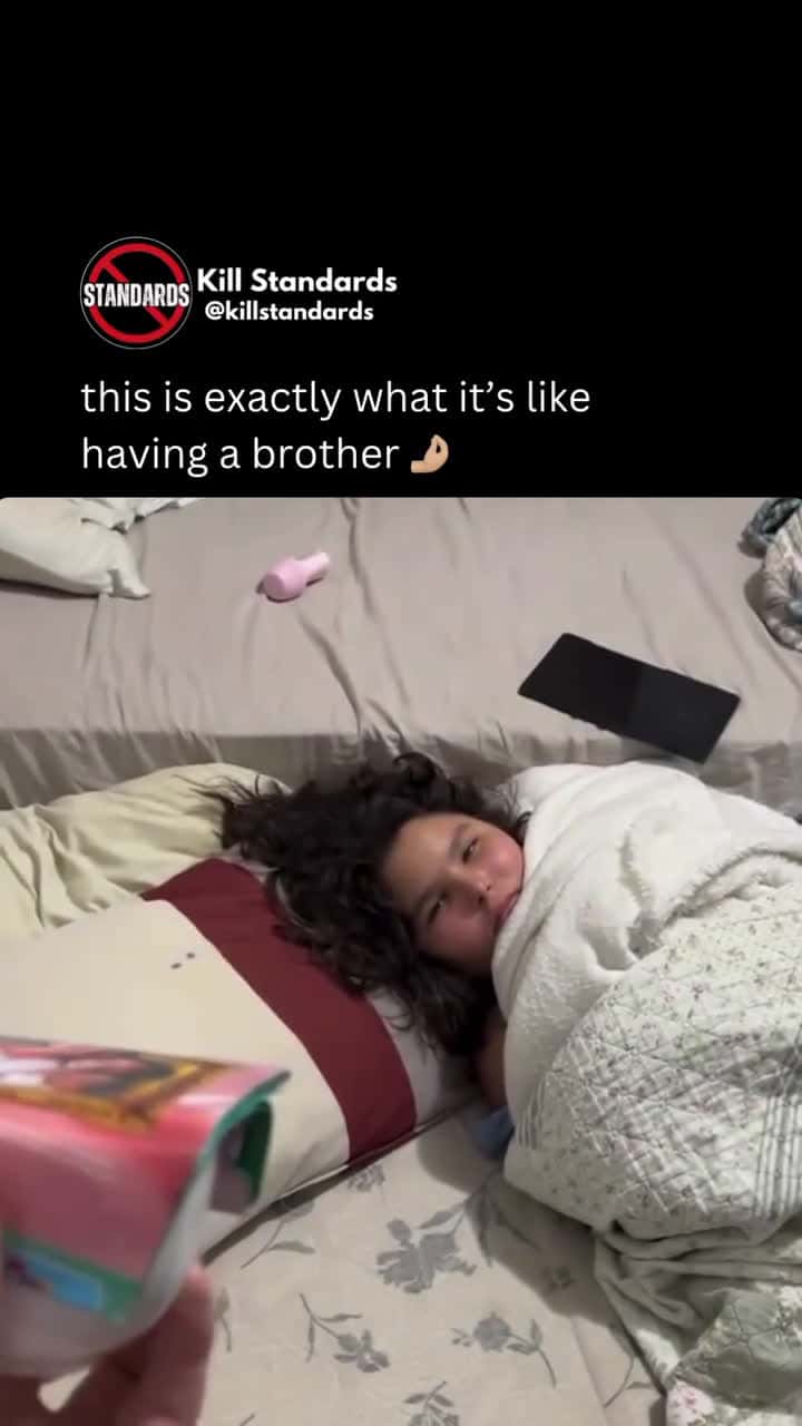 Cover for What it feels like having a brother😂😂