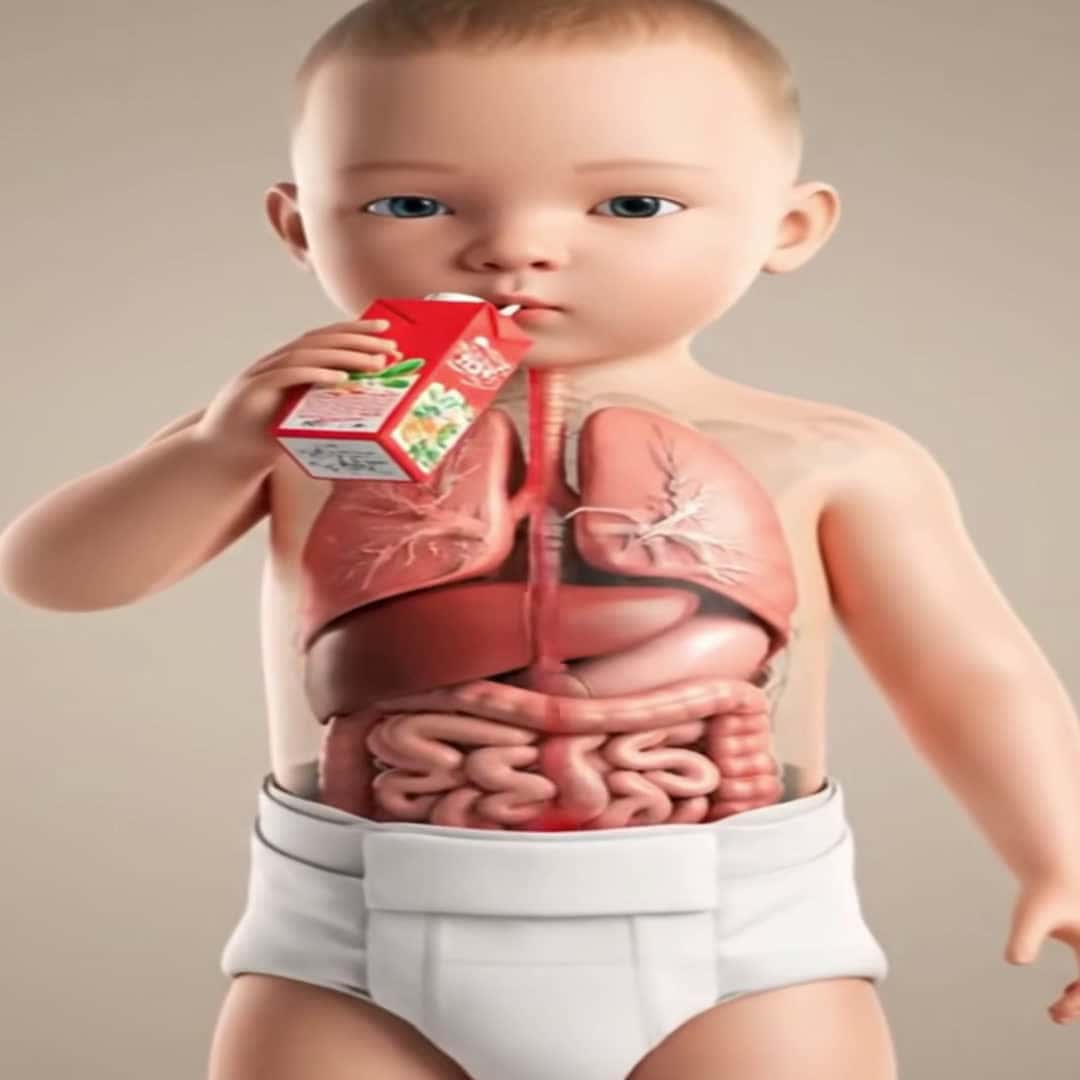 Cover for Baby Drinking juice.. #baby #asmr #health #unhealthy #odlysatisfying #satisfying #odlysatisfying #foryoupage #fyp