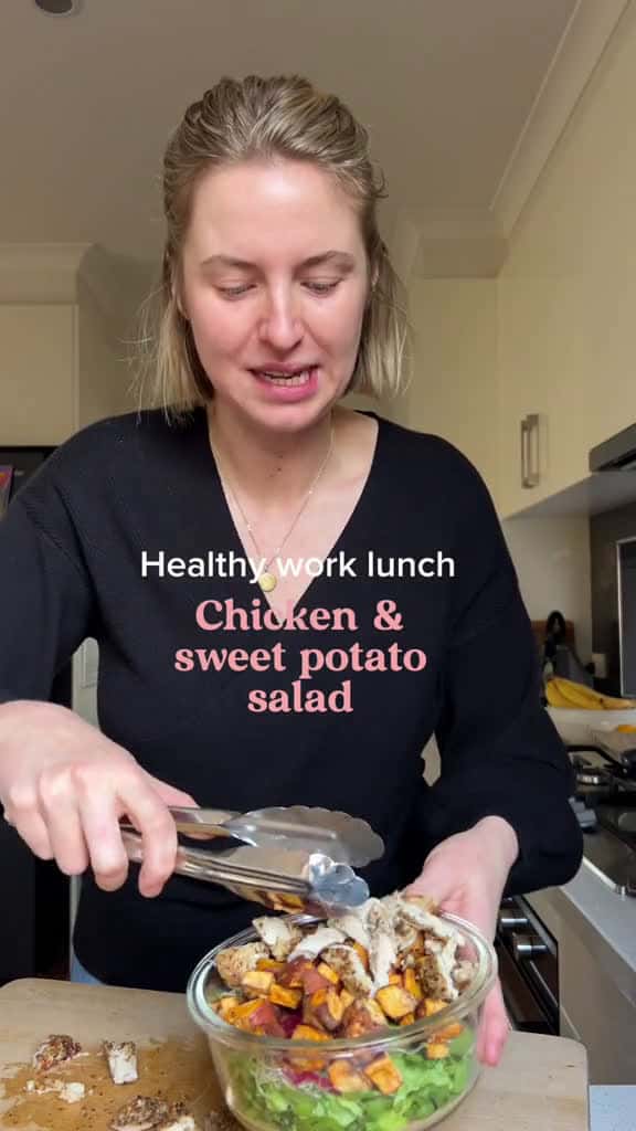Cover for Love a good salad Im focusing on packing lunch every day to save money and regain 44264 #american